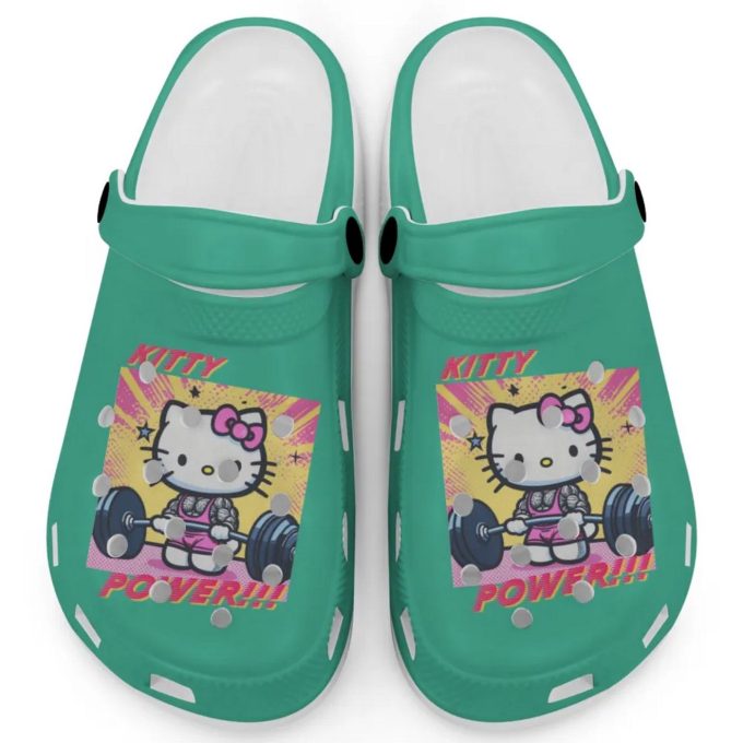 Gymer Hello Kitty Power Grass Clogs For Kids And Adults