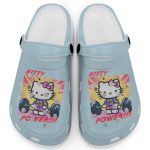 Gymer Hello Kitty Power Grey Clogs For Kids And Adults Gymer Hello Kitty Power Grey Clogs For Kids And Adults