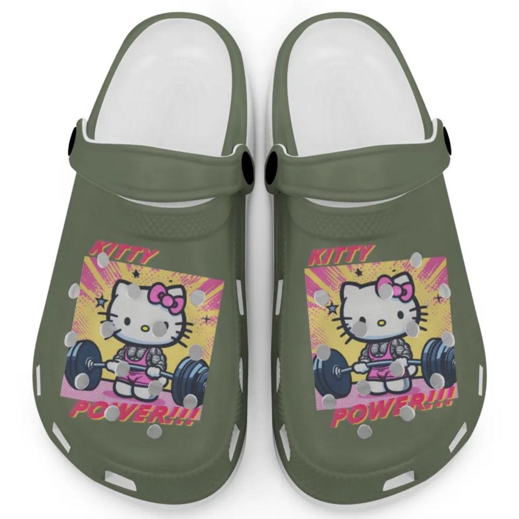 Gymer Hello Kitty Power Hemp Clogs For Kids And Adults Gymer Hello Kitty Power Hemp Clogs For Kids And Adults