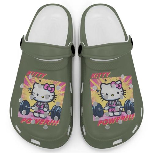 Gymer Hello Kitty Power Hemp Clogs For Kids And Adults