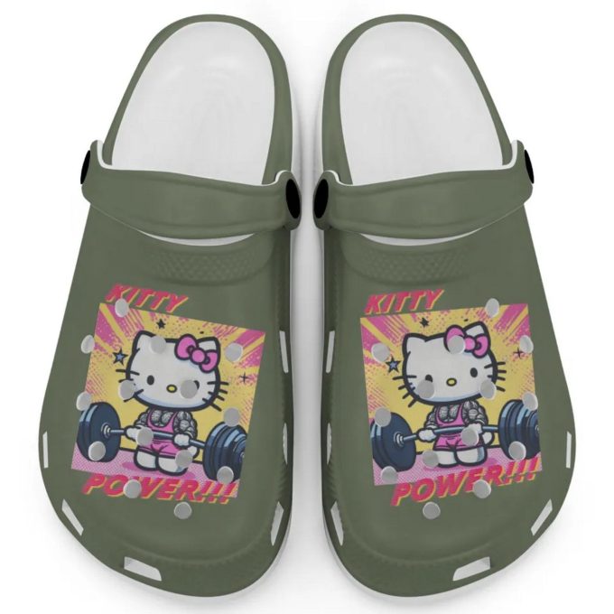 Gymer Hello Kitty Power Hemp Clogs For Kids And Adults