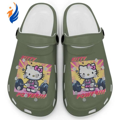 Gymer Hello Kitty Power Hemp Clogs For Kids And Adults