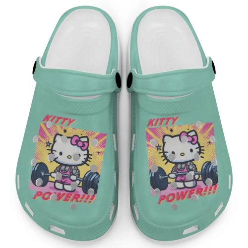 Gymer Hello Kitty Power Island Reef Clogs For Kids And Adults