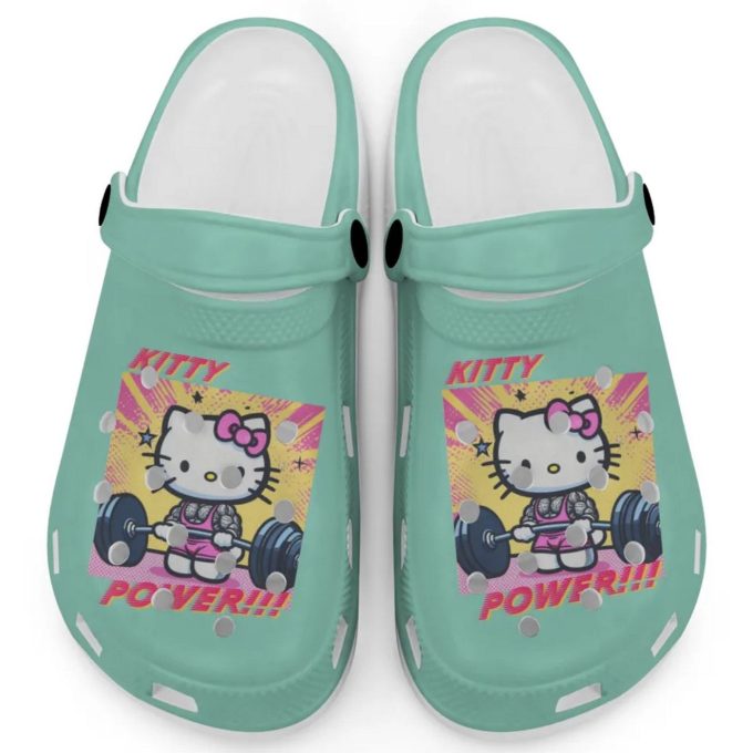 Gymer Hello Kitty Power Island Reef Clogs For Kids And Adults