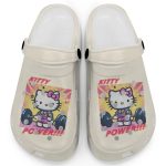 Gymer Hello Kitty Power Ivory Clogs For Kids And Adults Gymer Hello Kitty Power Ivory Clogs For Kids And Adults
