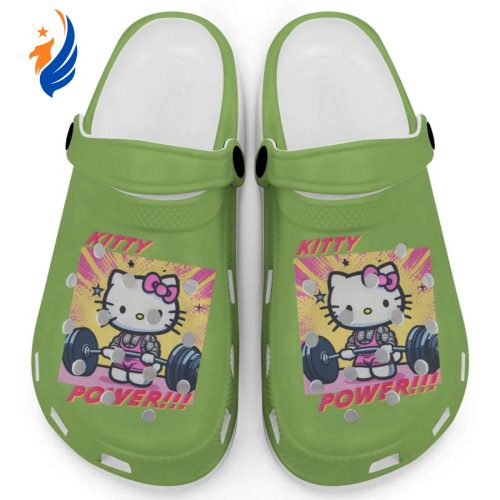 Gymer Hello Kitty Power Kiwi Clogs For Kids And Adults