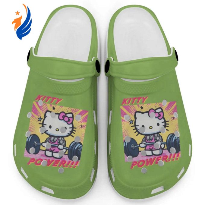 Gymer Hello Kitty Power Kiwi Clogs For Kids And Adults Gymer Hello Kitty Power Kiwi Clogs For Kids And Adults