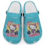 Gymer Hello Kitty Power Lagoon Blue Clogs For Kids And Adults Gymer Hello Kitty Power Lagoon Blue Clogs For Kids And Adults