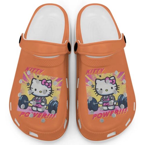 Gymer Hello Kitty Power Melon Clogs For Kids And Adults
