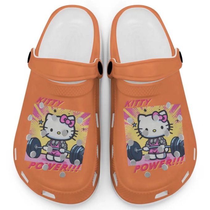 Gymer Hello Kitty Power Melon Clogs For Kids And Adults