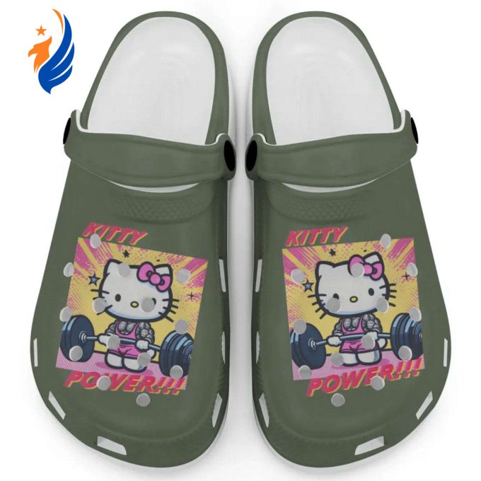 Gymer Hello Kitty Power Moss Clogs For Kids And Adults Gymer Hello Kitty Power Moss Clogs For Kids And Adults