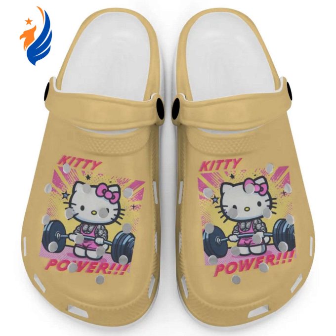 Gymer Hello Kitty Power Mustard Clogs For Kids And Adults Gymer Hello Kitty Power Mustard Clogs For Kids And Adults