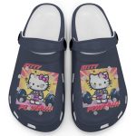 Gymer Hello Kitty Power Navy Clogs For Kids And Adults