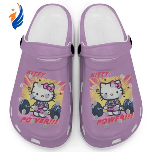 Gymer Hello Kitty Power Orchid Clogs For Kids And Adults