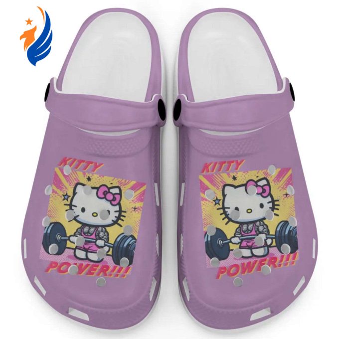 Gymer Hello Kitty Power Orchid Clogs For Kids And Adults Gymer Hello Kitty Power Orchid Clogs For Kids And Adults