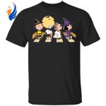 Halloween Charlie Snoopy Linus Lucy Abbey Road Walk T-Shirt: Spooky and Stylish Costume Tee Halloween Charlie Snoopy Linus Lucy Abbey Road Walk T-Shirt: Spooky and Stylish Costume Tee