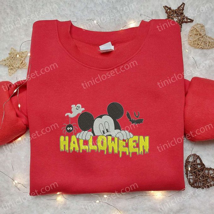Spooktacular Halloween Embroidered Shirts Sweatshirts & Hoodies Mickey & Disney Collection