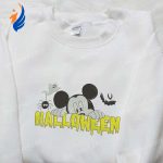 Spooky Halloween Mickey Embroidered Shirt Disney Sweatshirt & Hoodie – Adorable & Stylish! Spooky Halloween Mickey Embroidered Shirt Disney Sweatshirt & Hoodie – Adorable & Stylish!