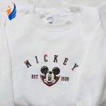 Disney Halloween Embroidered Shirt Halloween Mickey Est 1928 Best Family Gifts