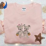 Halloween Mickey Minnie Mummy Embroidered Shirt – Best Disney Gifts for Family Halloween Mickey Minnie Mummy Embroidered Shirt – Best Disney Gifts for Family