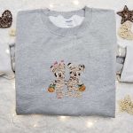 Halloween Mickey Minnie Mummy Embroidered Shirt – Best Disney Gifts for Family Halloween Mickey Minnie Mummy Embroidered Shirt – Best Disney Gifts for Family