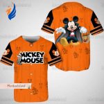 Halloween Mickey Mouse Baseball Jersey – Pumpkin Skeleton Magic Kingdom Shirt Spooktacular Halloween Jersey Halloween Mickey Mouse Baseball Jersey – Pumpkin Skeleton Magic Kingdom Shirt Spooktacular Halloween Jersey