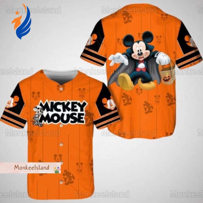 Halloween Mickey Mouse Baseball Jersey – Pumpkin Skeleton Magic Kingdom Shirt Spooktacular Halloween Jersey Halloween Mickey Mouse Baseball Jersey – Pumpkin Skeleton Magic Kingdom Shirt Spooktacular Halloween Jersey