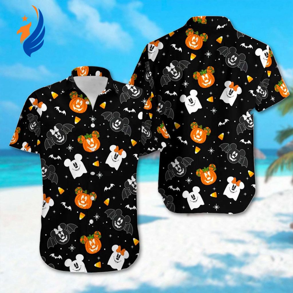 Halloween Mickey Mouse Head Hawaiian Shirt – Spooky All Over Print Button Up Perfect Halloween Gift Halloween Mickey Mouse Head Hawaiian Shirt – Spooky All Over Print Button Up Perfect Halloween Gift