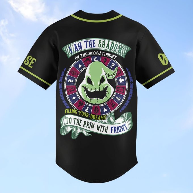 Spooky Halloween Oogie Boogie Baseball Jersey – Custom Nightmare Before Christmas Shirt & Horror Movie Jersey Spooky Halloween Oogie Boogie Baseball Jersey – Custom Nightmare Before Christmas Shirt & Horror Movie Jersey