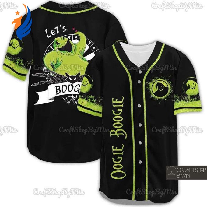 Halloween Oogie Boogie Baseball Jersey – Nightmare Before Christmas Shirt Horror Shirt and Halloween Gifts Halloween Oogie Boogie Baseball Jersey – Nightmare Before Christmas Shirt Horror Shirt and Halloween Gifts