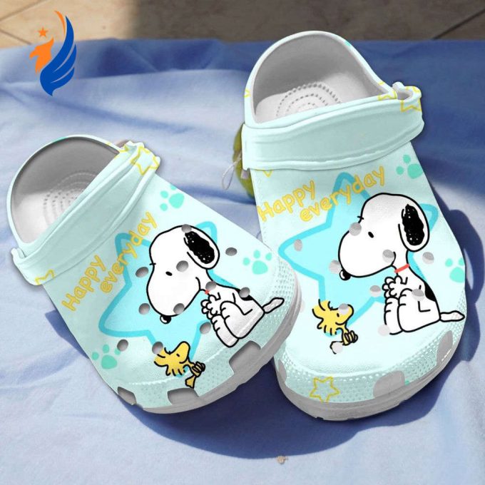 Happy Everyday Snoopy Clogs For Kids And Adults