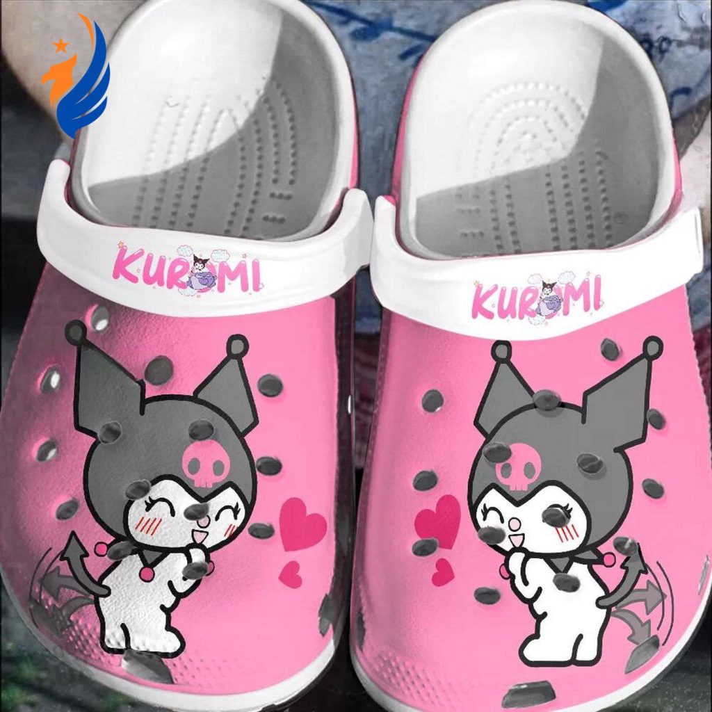 Happy Kuromi Hello Kitty Comfortable Clogs For Kids And Adults Happy Kuromi Hello Kitty Comfortable Clogs For Kids And Adults