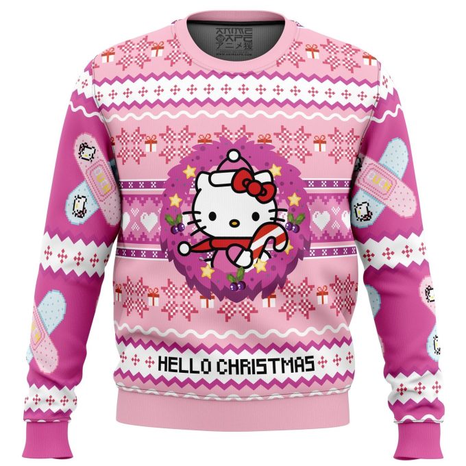 Hello Christmas Hello Kitty Ugly Christmas Sweater – Gift for Men Women – Gift for Men Women
