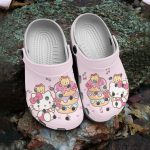 Hello Kitty And Cute Friends Donuts Clogs, Clogs For Kids And Adults Hello Kitty And Cute Friends Donuts Clogs, Clogs For Kids And Adults