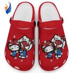 Hello Kitty And My Melody Cosplay Spiderman Red Clogs For Kids And Adults Hello Kitty And My Melody Cosplay Spiderman Red Clogs For Kids And Adults