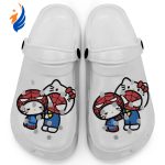 Hello Kitty And My Melody Cosplay Spiderman White Clogs For Kids And Adults Fast Shipping Hello Kitty And My Melody Cosplay Spiderman White Clogs For Kids And Adults Fast Shipping