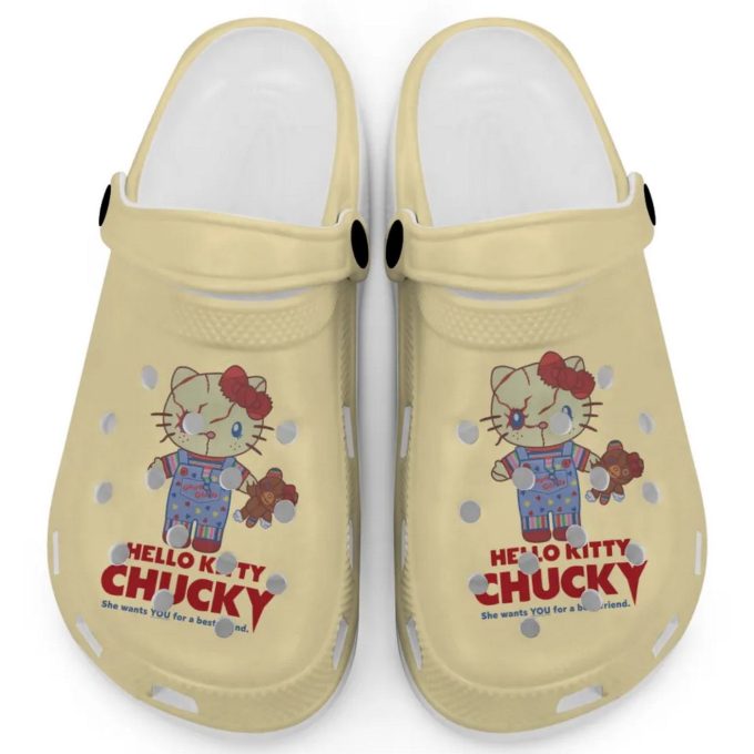 Hello Kitty Chucky Banana Clogs For Kids And Adults Hello Kitty Chucky Banana Clogs For Kids And Adults