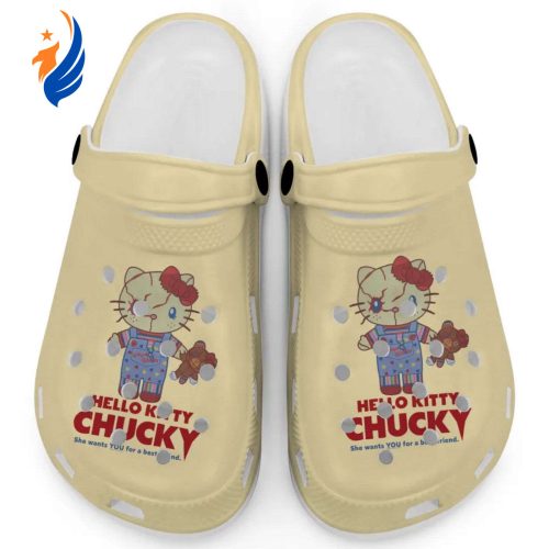 Hello Kitty Chucky Banana Clogs For Kids And Adults