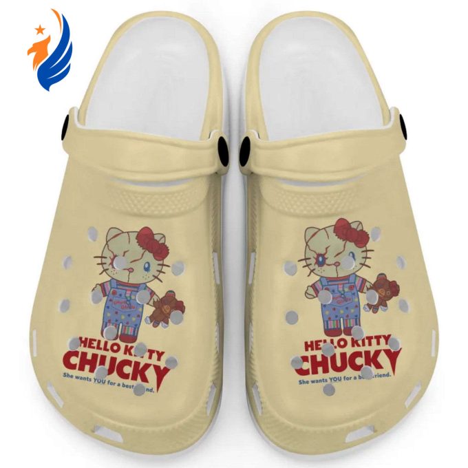 Hello Kitty Chucky Banana Clogs For Kids And Adults Hello Kitty Chucky Banana Clogs For Kids And Adults