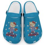 Hello Kitty Chucky Blue Clogs For Kids And Adults Hello Kitty Chucky Blue Clogs For Kids And Adults