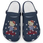 Hello Kitty Chucky Graphite Clogs For Kids And Adults Fast Shipping