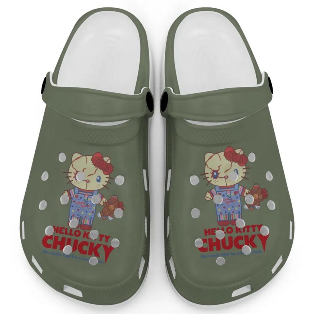 Hello Kitty Chucky Hemp Clogs For Kids And Adults Hello Kitty Chucky Hemp Clogs For Kids And Adults