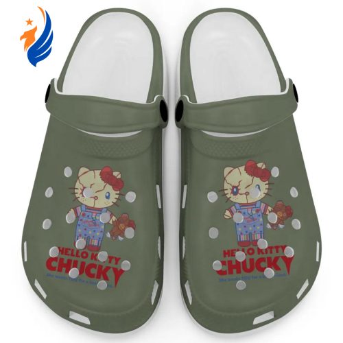 Hello Kitty Chucky Hemp Clogs For Kids And Adults