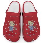 Hello Kitty Chucky Red Clogs For Kids And Adults