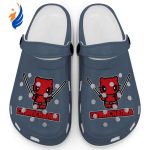 Hello Kitty Cosplay Deadpool Grey Clogs For Kids And Adults Fast Shipping Hello Kitty Cosplay Deadpool Grey Clogs For Kids And Adults Fast Shipping