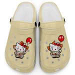 Hello Kitty Cosplay Halloween Ivory Clogs For Kids And Adults Fast Shipping Hello Kitty Cosplay Halloween Ivory Clogs For Kids And Adults Fast Shipping