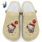 Hello Kitty Cosplay Halloween Ivory Clogs For Kids And Adults Fast Shipping Hello Kitty Cosplay Halloween Ivory Clogs For Kids And Adults Fast Shipping