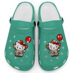 Hello Kitty Cosplay Halloween Mint Clogs For Kids And Adults Fast Shipping Hello Kitty Cosplay Halloween Mint Clogs For Kids And Adults Fast Shipping