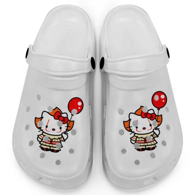 Hello Kitty Cosplay Halloween White Clogs For Kids And Adults Fast Shipping Clogs Clogs For Kids And Adults Fast Shipping