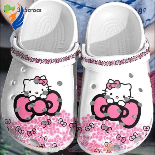 Hello Kitty Cute PinkClogs-Shoes Clog Shoes